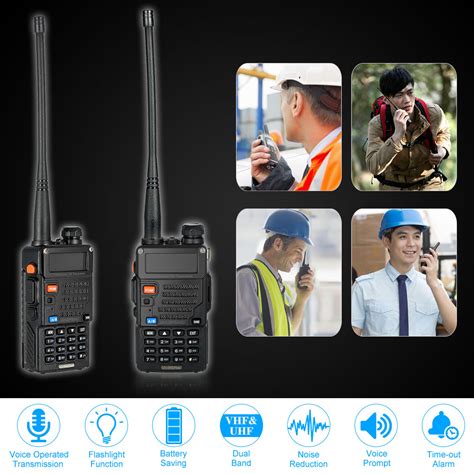 Newest Baofeng UV-5RE+ Plus Walk Talk 10km Professional FM Transceiver