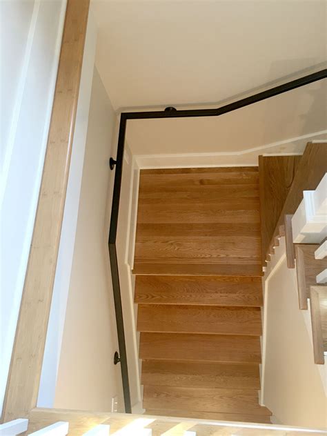 Iron Hand Railing For Winder Staircase Blackbird Iron Design