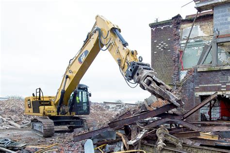 Cat 340 grävmaskin för demolering med rak bom Cat Caterpillar