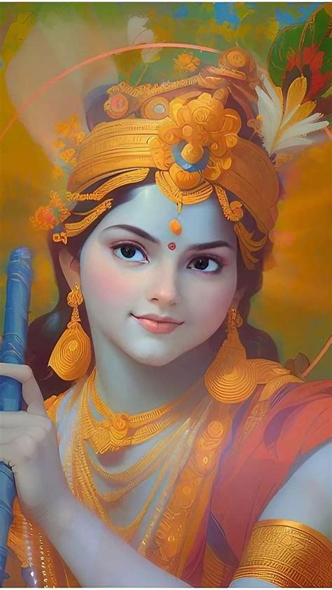 Krishnan Animated Lord God Hd Phone Wallpaper Peakpx