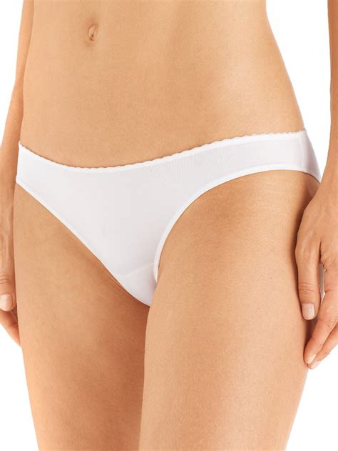 HANRO Satin Deluxe Bikini Slip Fuer Damen Dornbeck De