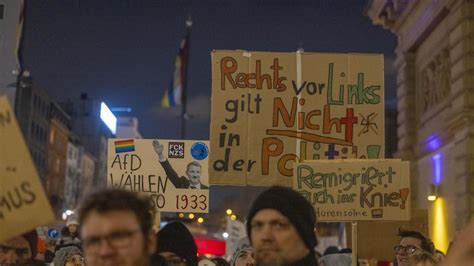 Rheinland Pfalz Und Th Ringen Erneut Demos Gegen Rechtsextremismus Und