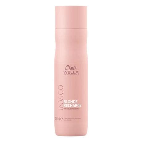 Wella Invigo Blonde Recharge Color Refreshing Shampoo Baslerbeauty