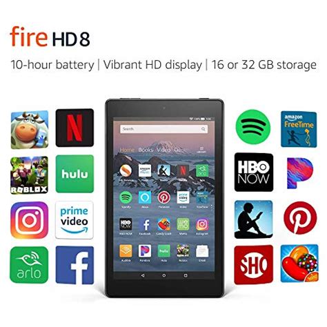 Certified Refurbished Fire Hd 8 Tablet 8 Hd Display 32 Gb Red