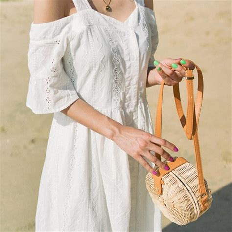 Buy Round Mulit Style Straw Bag Handbags Women Summer Rattan Bag