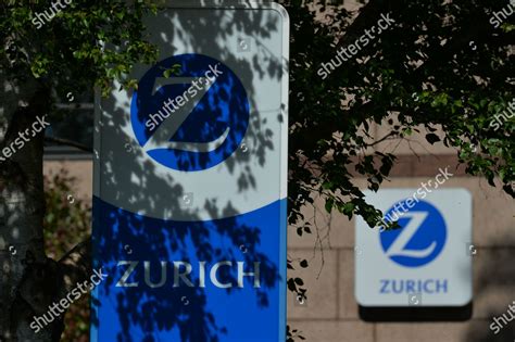 Logo Zurich Insurance Seen Near Entrance Editorial Stock Photo Stock