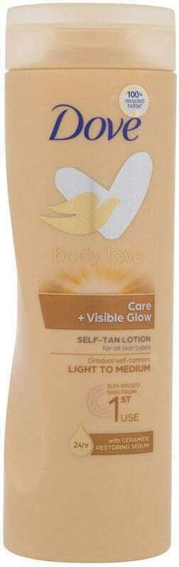 Dove Body Love Care Visible Glow Self Tanning Lotion Σώματος Light To