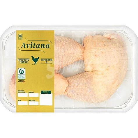 AVITANA Traseros De Pollo 2 Unidades Peso Aproximado Bandeja 750 G