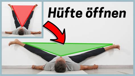 So kann JEDER Hüfte öffnen Wand Stretch YouTube