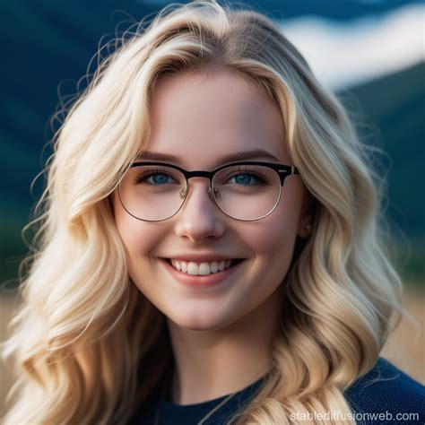 Pixel Art Happy Blonde Character With Glasses Stable Diffusion Online