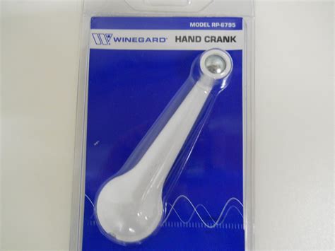 Rv Camper Motorhome Trailer Winegard Sensar Hdtv Antenna Hand Crank