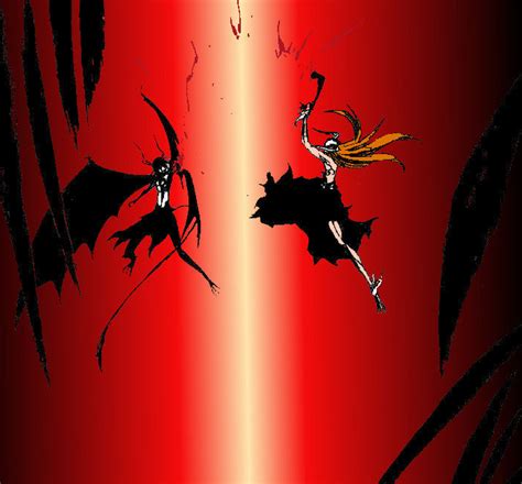 Hollow Ichigo vs Ulquiorra 2 by SkyzerX on DeviantArt