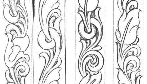 Belt Tooling Patterns Archives Don Gonzales Saddlery