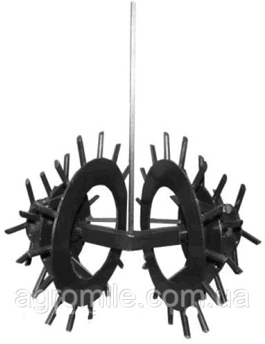 Купить Культиватор «ЁЖ» для мотоблока (1 секция)(на подшипниках ...
