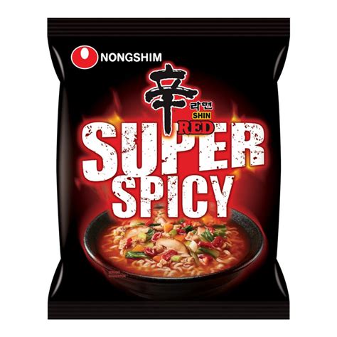 Лапша супер острая Шин Рамен ред Спайси Shin Ramyun Red Spicy Nongshim ...