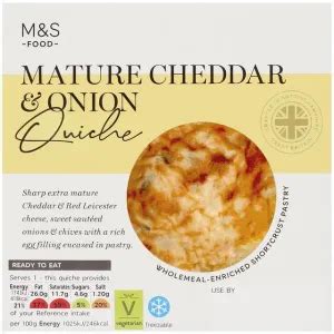 Fodmaps Gluten More M S Cheese Onion Quiche Spoonful