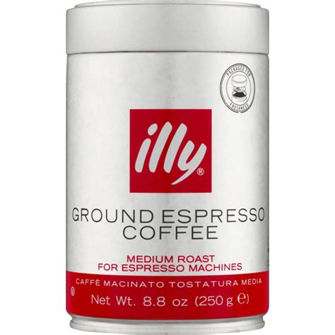 Illy Ground Espresso Coffee Medium Roast 88 Oz Instacart