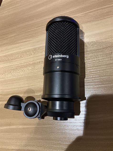 Steinberg St-m01 Large diaphragm Condenser microphone - Black | Reverb
