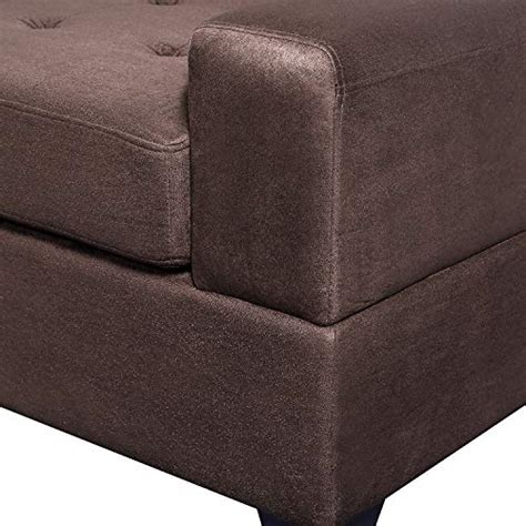 Uniroi Modern Large Sectional Set L Shaped Sofa Couch With With