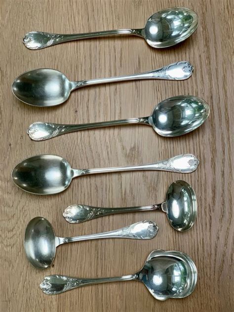 Christofle Serving Spoons Serving Cutlery Louis Xv Silver