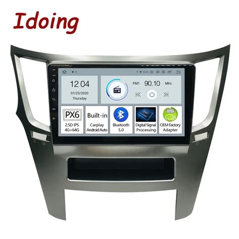 Idoing 9"PX6 Android Car Radio Multimedia Player For Subaru Outback 4 ...