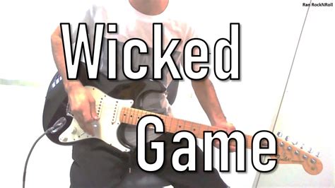 Chris Isaak Wicked Game Instrumental Electric Guitar Cover Youtube