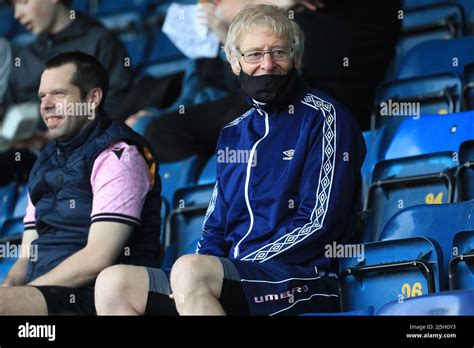 A Sheffield Wednesday Fan Seen Prior To Kick Off Stock Photo Alamy
