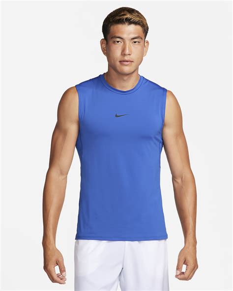 Nike Pro Mens Dri Fit Slim Sleeveless Top