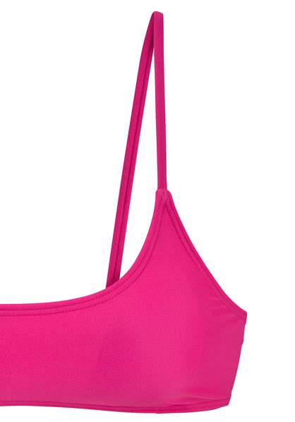 LASCANA Bustier Bikini Top Lolo Pink Cup C D 34