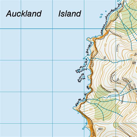 AK01 - Disappointment Island Map by Land Information New Zealand | Avenza Maps