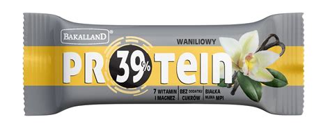 Baton Proteinowy Bakalland Wanilia Izolat Mpi 35 G Bakalland Sport