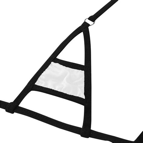 Femme Micro Bikini Sexy Maillots De Bain Mini Soutien Gorge Avec G String Ouvert EBay