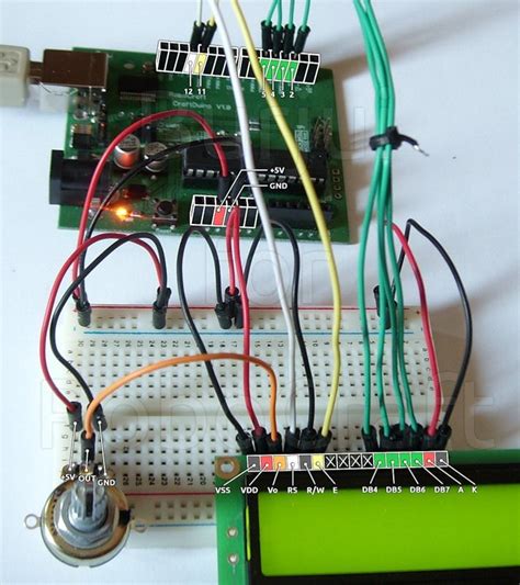 подключение WH1602B-YYK-CTK к Arduino | Ардуино, Дисплей