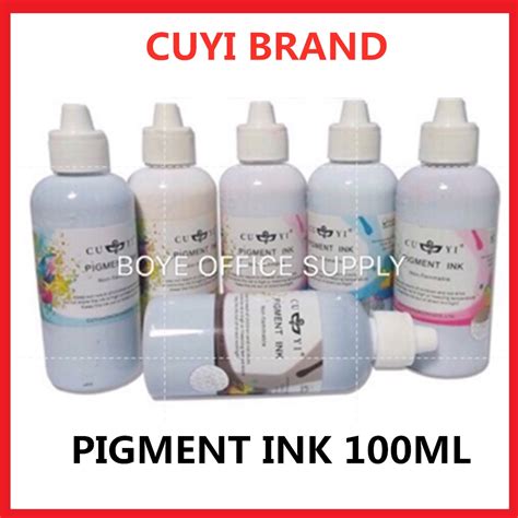 Cuyi Pigment Ink Ml Shopee Philippines