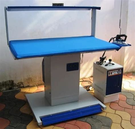 steam pressing table steam press ironing table manufacturer  mumbai