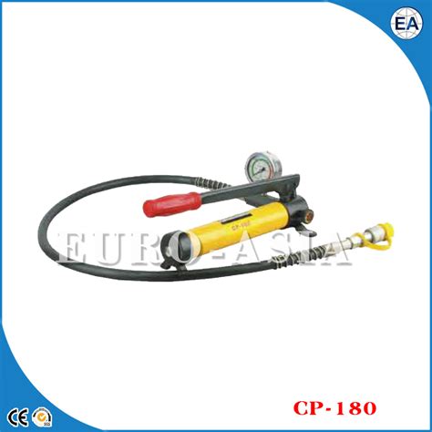 Hydraulic Manual Pump With Pressure Gauge Hydraulic Pump And