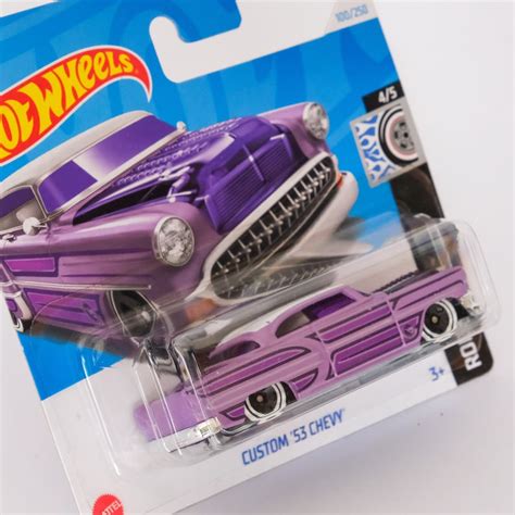 Hot Wheels Caça Ao Tesouro Custom Chevy Rod Squad Etsy