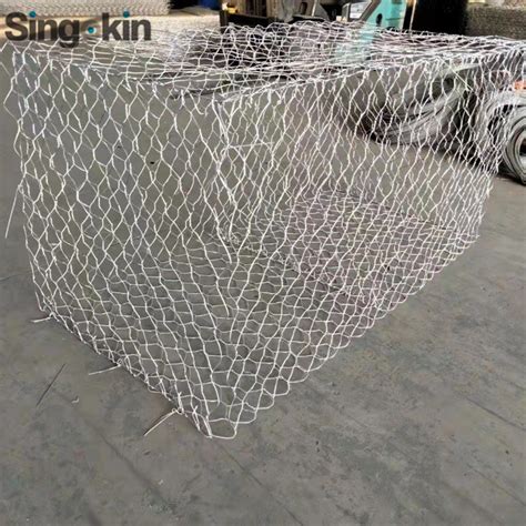 Gabion Box Stone Basket Hexagonal Woven Gabion Box Woven Gabion Box