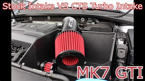 MK7 GTI CTS TURBO INTAKE YouTube