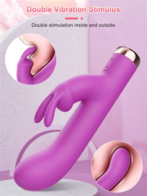 LIKETHAT Rabbit Vibrators G Spot Vibrator With 10 Vibration Modes Personal Massager Sex Toys