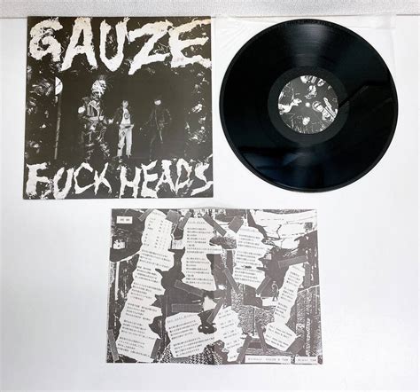 Yahoo オークション 激レアGAUZE ガーゼ FUCK HEADS LPレコード