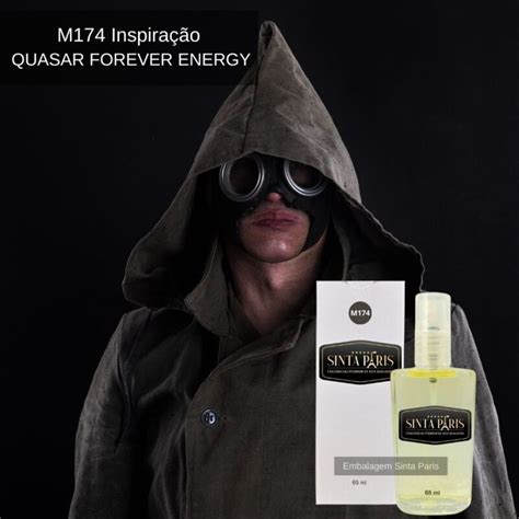 Perfume Contratipo Masculino M174 65ml Inspirado Em QUASAR FOREVER ENERGY