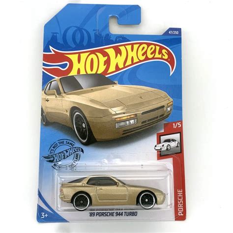 Машинка Hot Wheels Car model 89 PORSCHE 944 TURBD купить с доставкой по выгодным ценам в