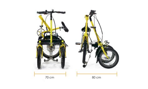 Klappbares Elektro Dreirad mit Neigetechnik - Tris Bike