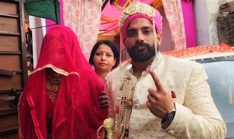 First Timers Newlyweds Among Early Voters In Udhampur Lok Sabha Seat