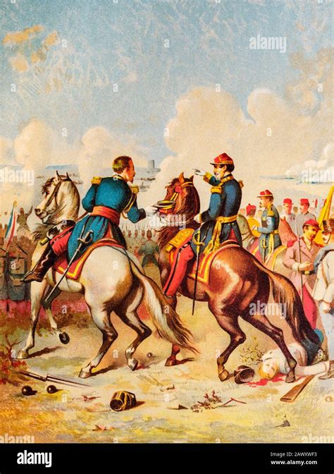 Battle Solferino June Second War Italian Independence Hi Res