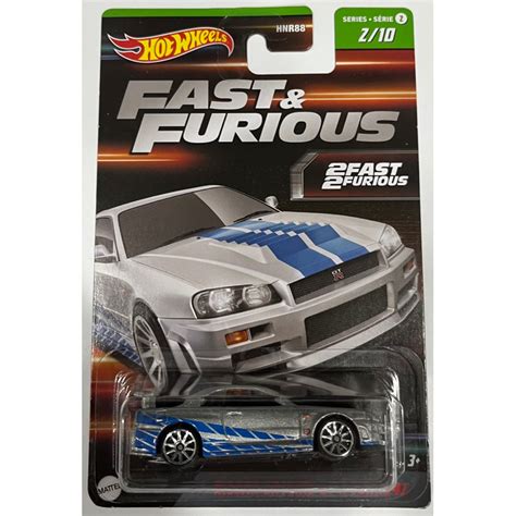 Hot Wheels Nissan Skyline R Fast And Furious Shopee Malaysia