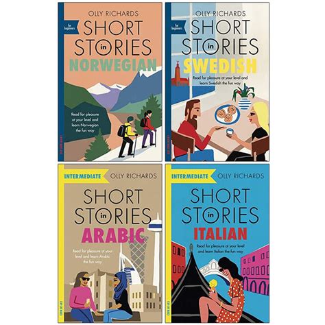 Short Stories Collection 4 Books Set By Olly Richards (Norwegian ...