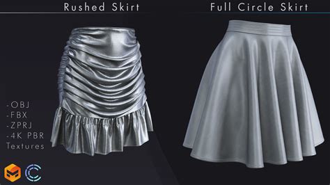 Skirt Pack 3d Model Cgtrader