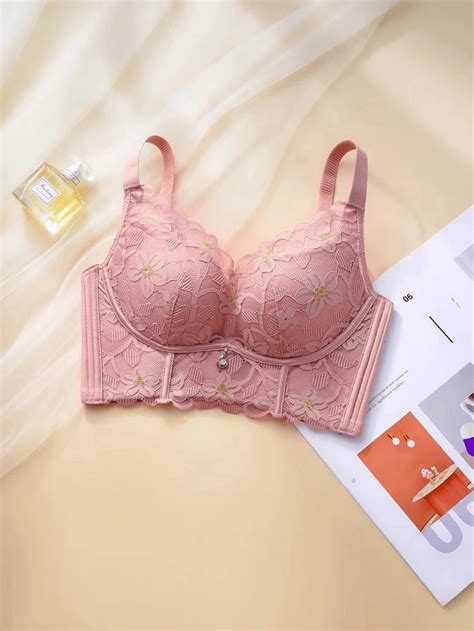 Sexy Lace Flower Touch Soft And Delicate Comfortable Naked Sense Thin On Top And Thick On Bottom